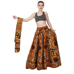 Maxi Skirt -Night Warrior - Afrocentric Boutique