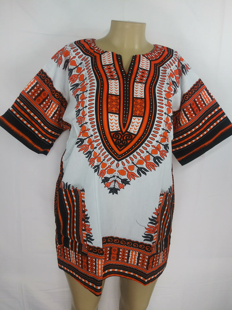 Dashiki - Traditional Dashiki Shirt - Free Size - Afrocentric Boutique