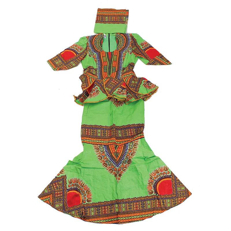 Skirt Set - African Queen Skirt Set in Dashiki Print - Afrocentric Boutique