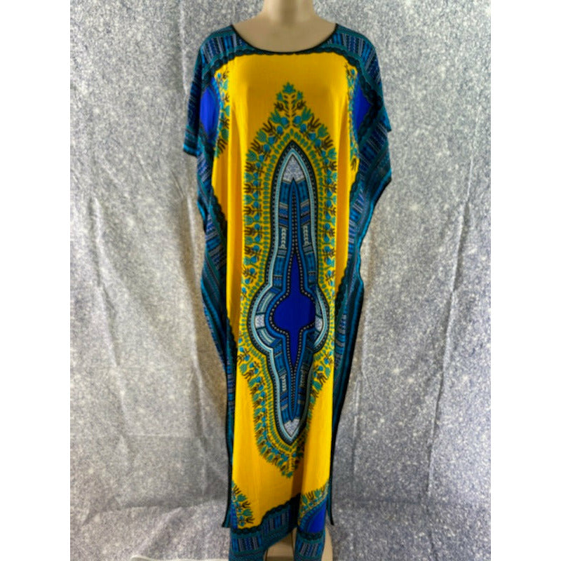 Dashiki Round Neck Dress