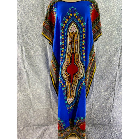 Dashiki Round Neck Dress