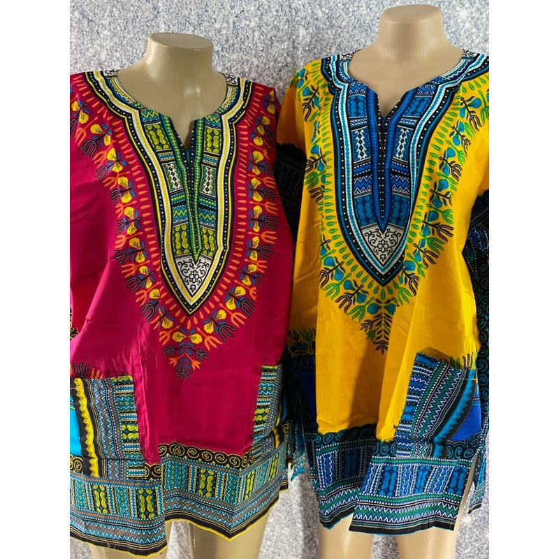 Traditional Dashiki Top