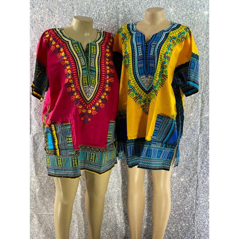 Traditional Dashiki Top