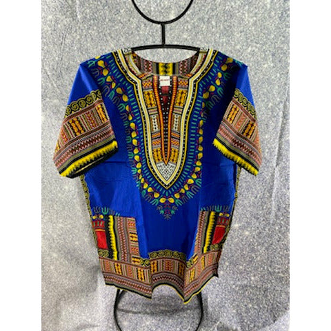 Traditional Dashiki Top- (Big Mama) More room for larger frame - Afrocentric Boutique