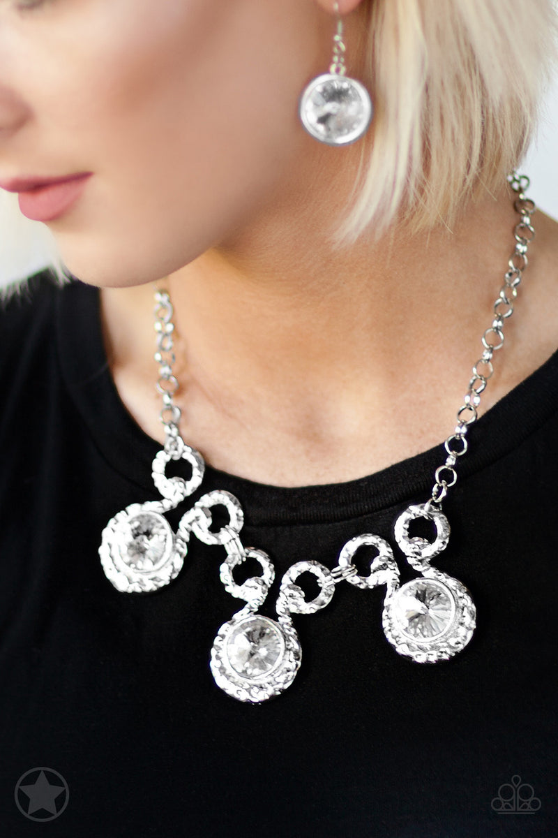 Hypnotized Silver Necklace