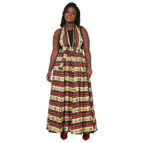 Ankara African Maxi Skirts