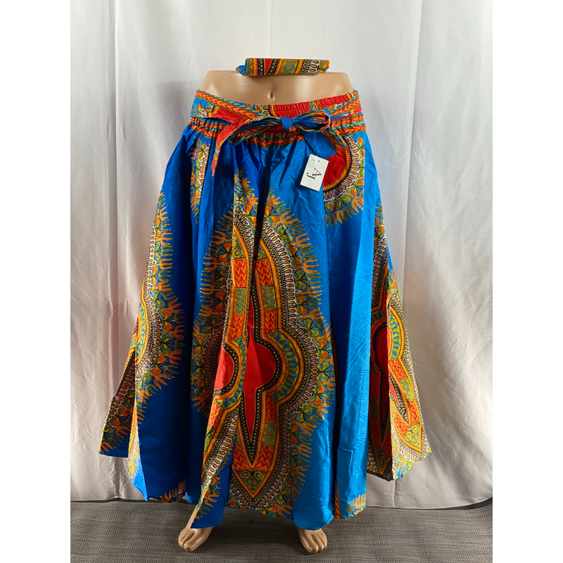 Dashiki Maxi Skirt