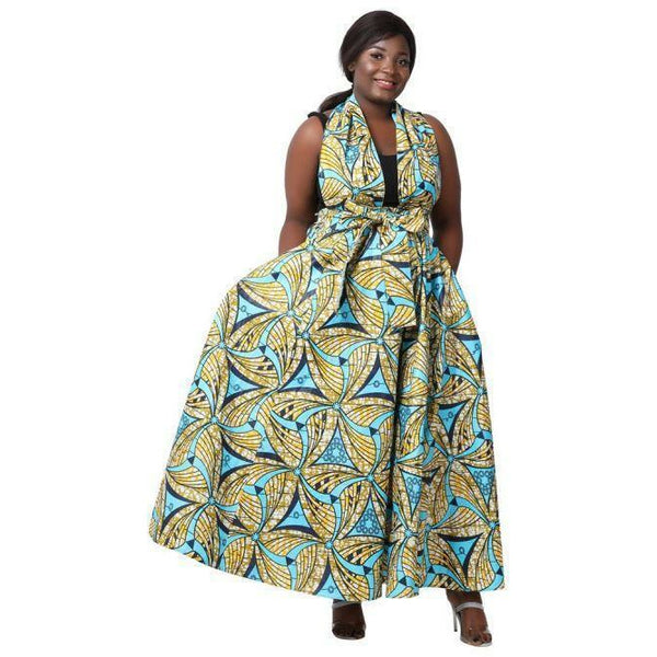 Maxi Skirt - African print Maxi Skirt collection (70361) - Afrocentric Boutique