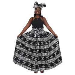 African Maxi Skirt