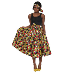 African Midi Skirt