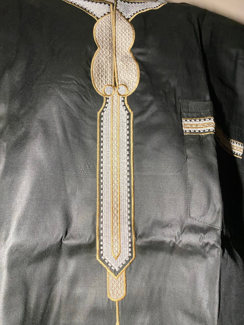 Men’s Set 829 - 3pc Classic Man Embroidered Set - Afrocentric Boutique