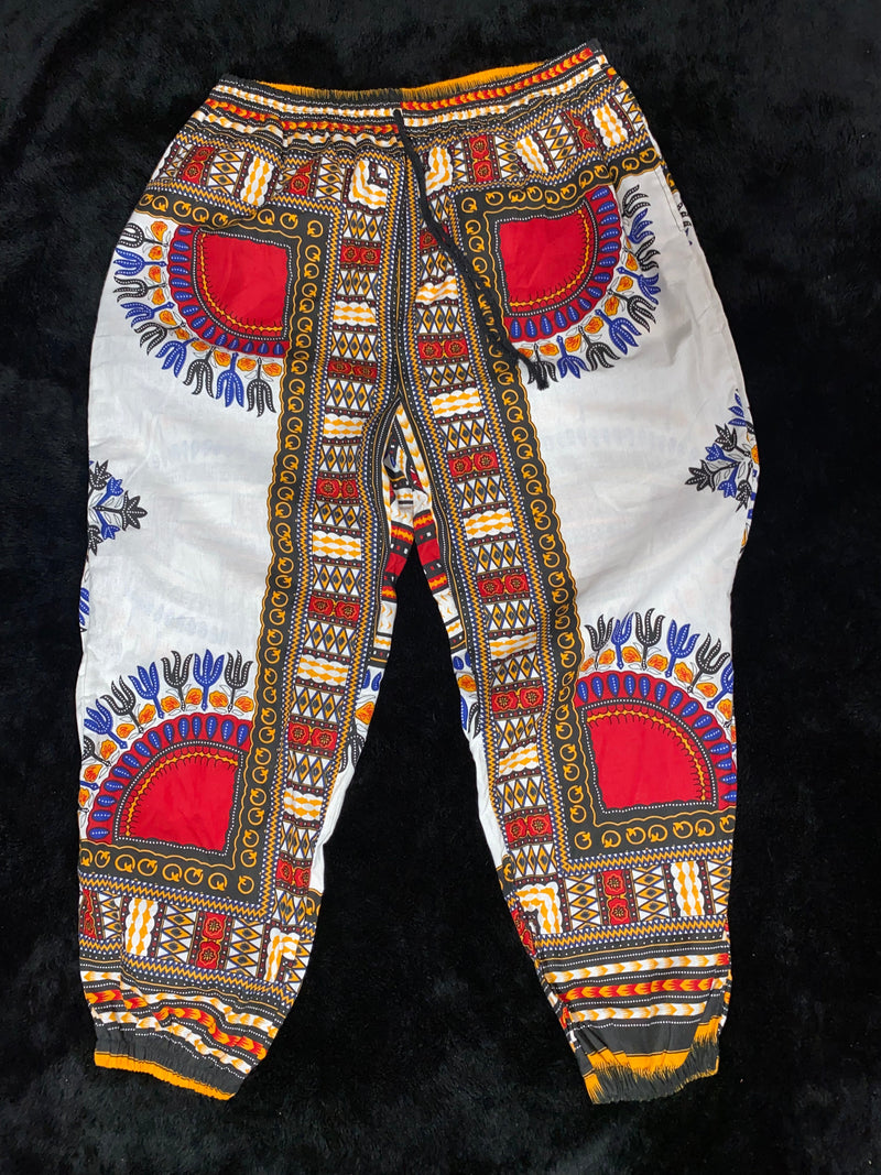 Pants - Dashiki print Light weight Pants
