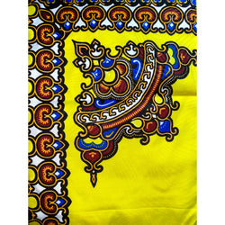 Maxi Skirt - Star Burst - Ankara African print Maxi Skirt with Matching headwrap