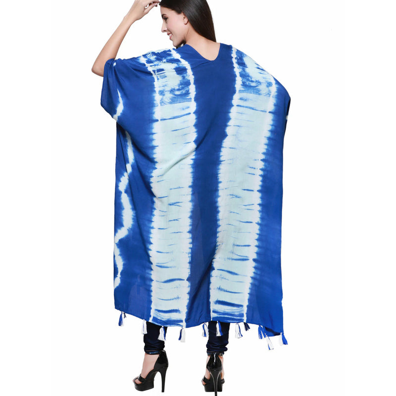Sarongs- Tye Dye print Full length with fringes