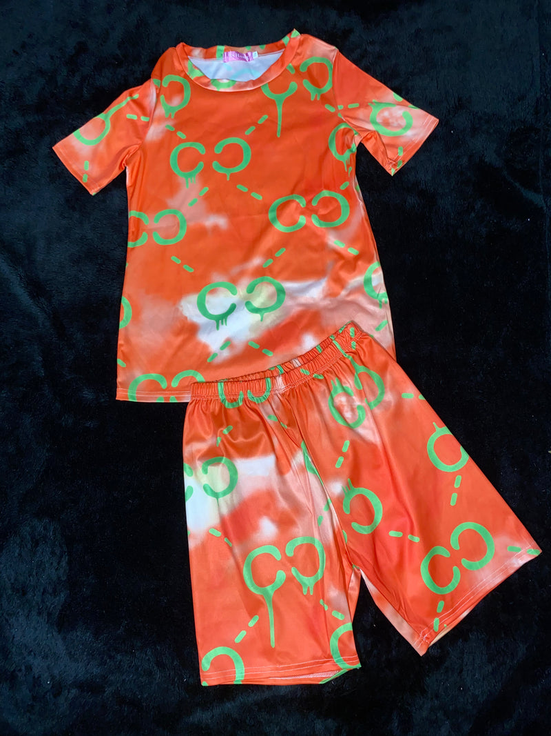 Short Sets- "Dripping CC" Logo short sets $25