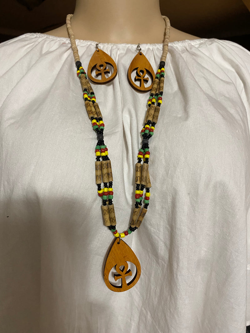 Afrocentric necklaces on sale