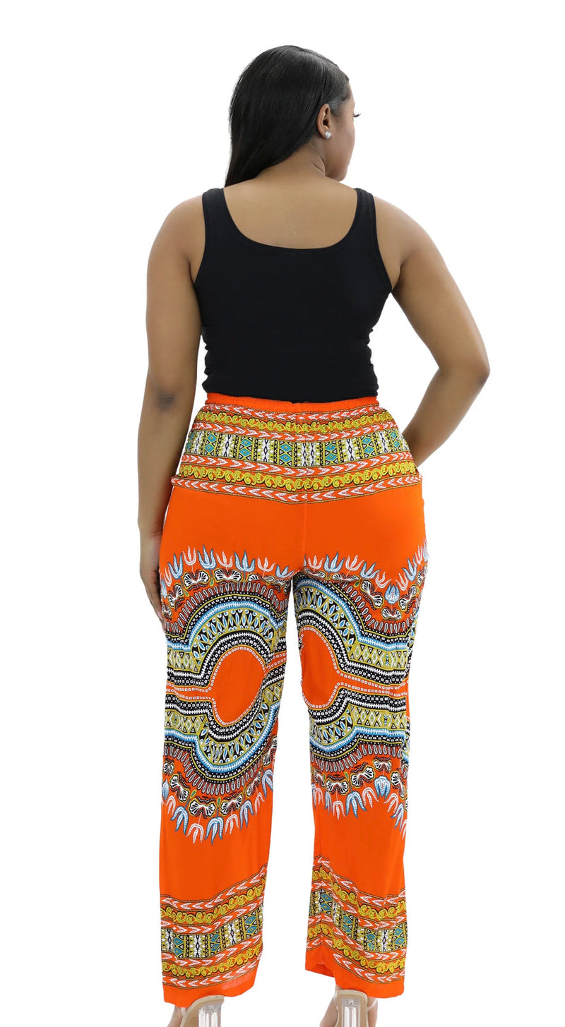 Pants - Dashiki print Light weight Pants