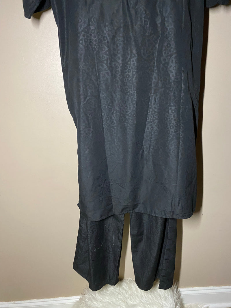Men’s Set 982B- Regal Kurta top with embroidery 3pc set - Afrocentric Boutique