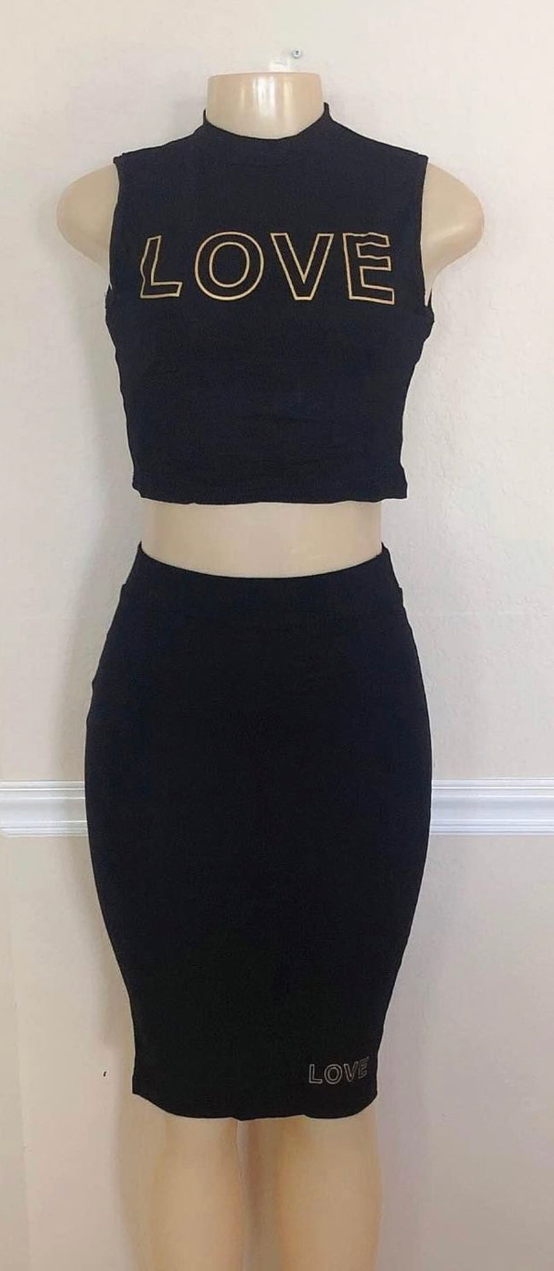 Skirt Set - Love pencil skirt set