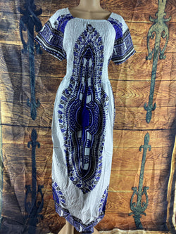 Dashiki Maxi Dress