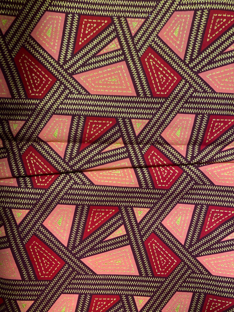 Fabric - 6 yard Bolts - Ankara Wax Cloth - 100% Cotton