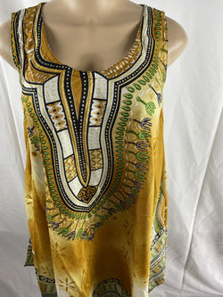 Dashiki print Umberella Dress