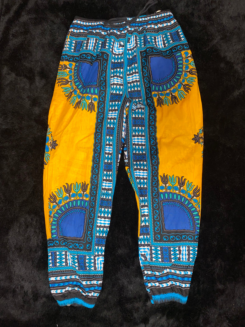 Pants/Joggers - Dashiki print Joggers