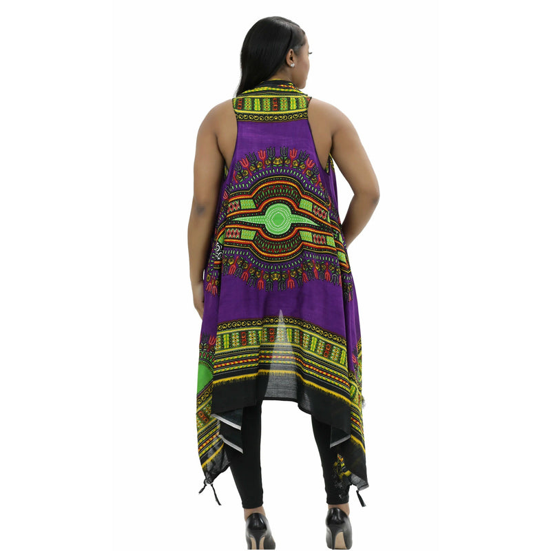 Sarongs- Traditional Dashiki print with fringes