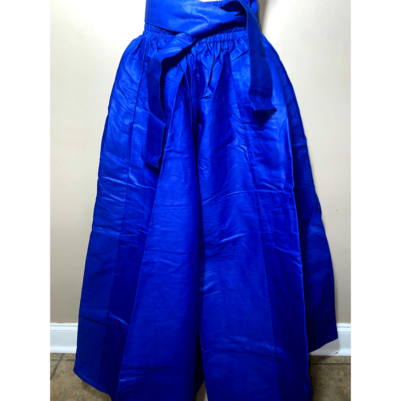 Maxi Skirt - Solid Color Maxi Skirts with matching Head wraps - Afrocentric Boutique