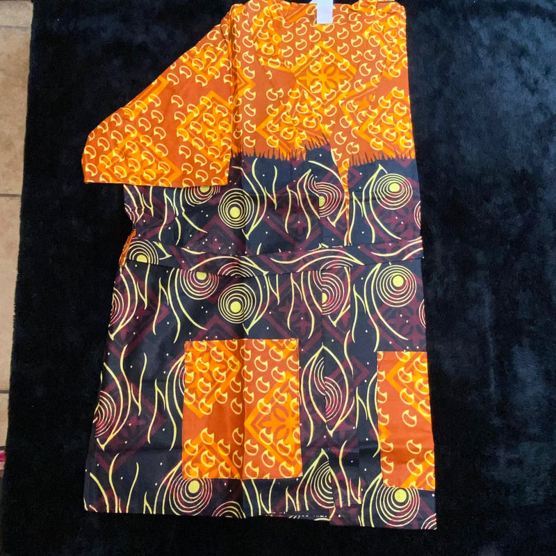 Kimono Shorty- Ankara print Kimono - Free size (s-xl)