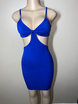 Dress Bodycon- Peek a boo Contour Dress