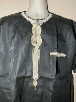 Men’s Set 829 - 3pc Classic Man Embroidered Set - Afrocentric Boutique