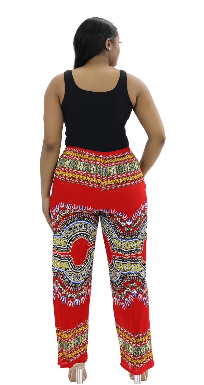 Pants - Dashiki print Light weight Pants