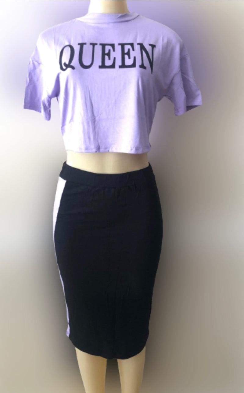 Skirt set- Queen Pencil skirt set