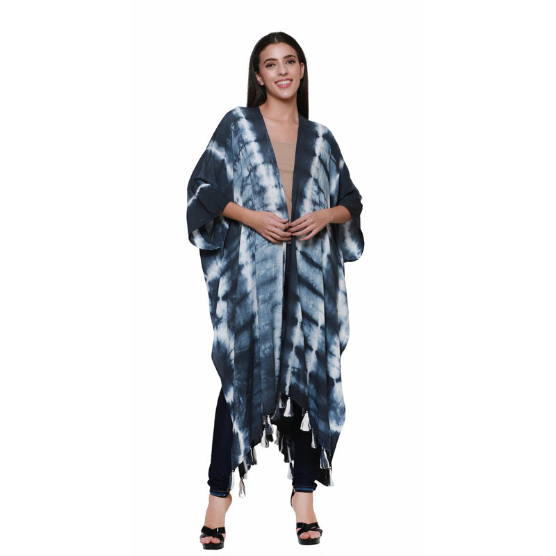Sarongs- Tye Dye print Full length with fringes