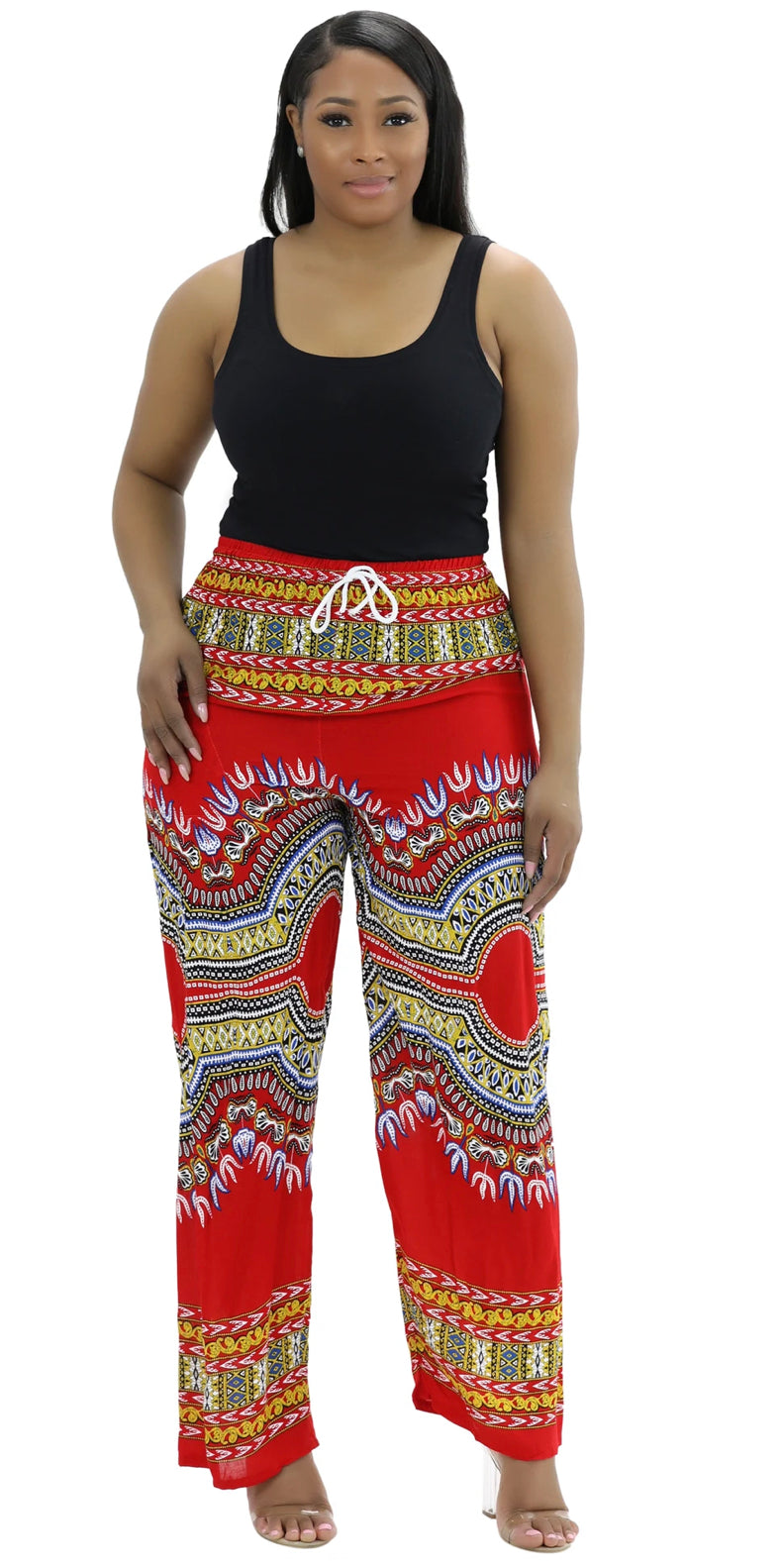 Pants - Dashiki print Light weight Pants