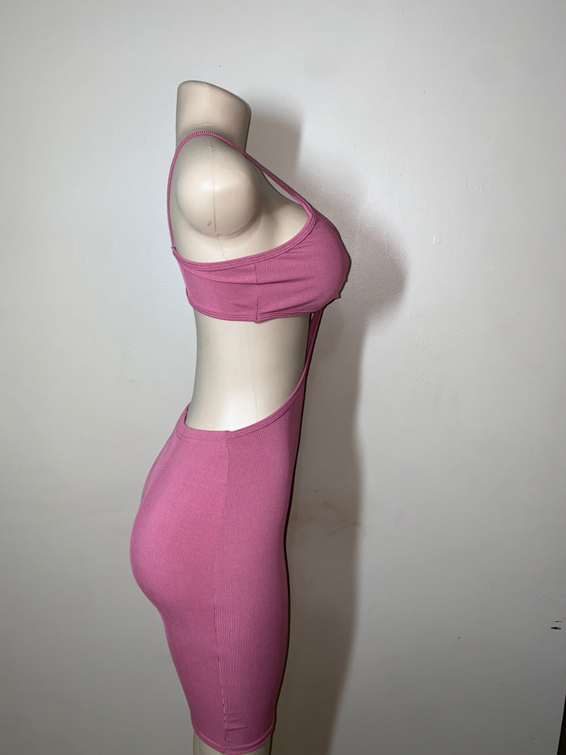Dress Bodycon- Peek a boo Contour Dress