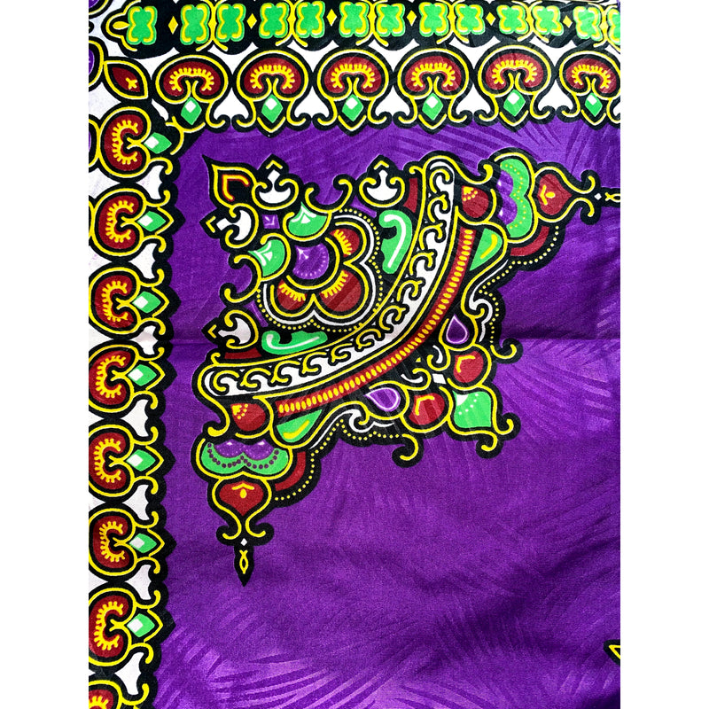 Maxi Skirt - Star Burst - Ankara African print Maxi Skirt with Matching headwrap