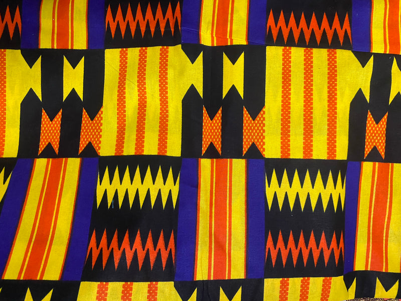 Fabric - 6 yard Bolts - Ankara Wax Cloth - 100% Cotton