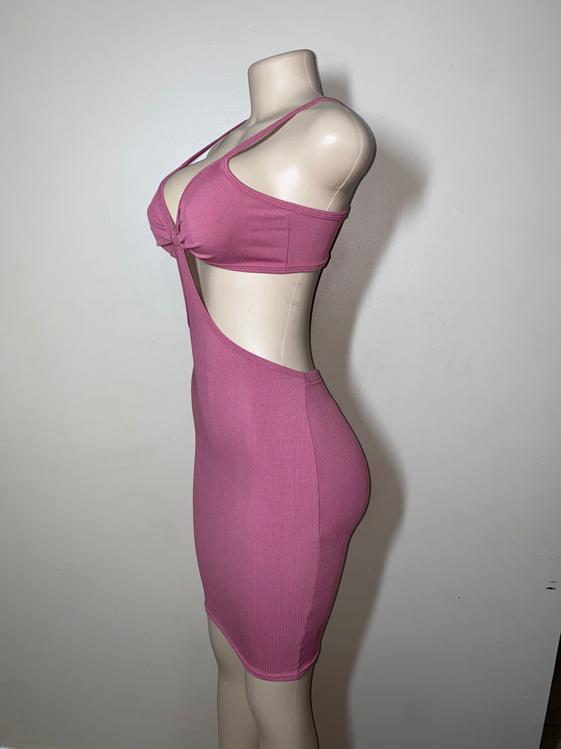 Dress Bodycon- Peek a boo Contour Dress