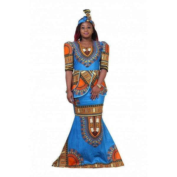 Dashiki African Queen Set