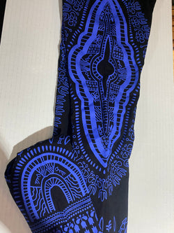 Leggings - Dashiki Print Leggings -Free Size - Afrocentric Boutique