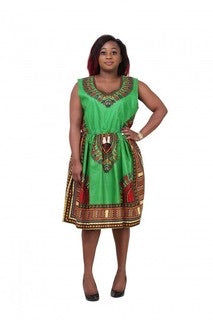 Dashiki Midi Dress