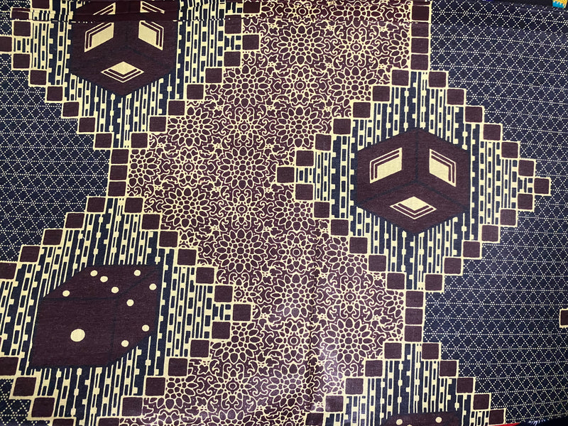 Fabric - 6 yard Bolts - Ankara Wax Cloth - 100% Cotton