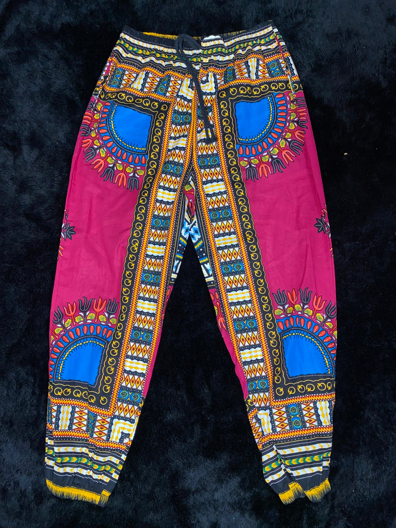 Pants/Joggers - Dashiki print Joggers