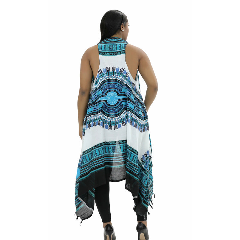 Sarongs- Traditional Dashiki print with fringes